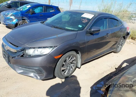 2016 Honda Civic Ex from USA, damaged, VIN 2HGFC2F78GH557280